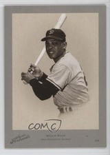 2005 Donruss Studio Portraits Zenith White Black & 6/35 Willie Mays HOF 0ba6