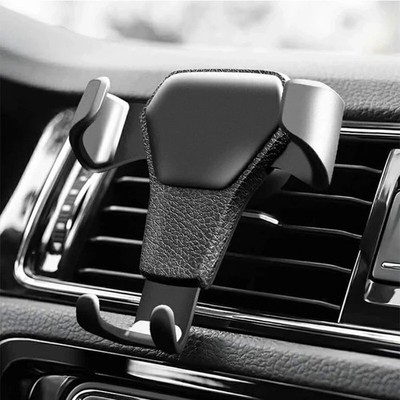 Universal Gravity Car Phone Holder 360° Rotate Air Vent Mount Clip Stand GPS