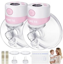 TSRETE Double Wearable Breast Pump, Electric Hands-Free Breast Pumps