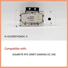 Granzon GPU Water Block For GIGABYTE 3090TI GAMING OC N-GV3090TIGMOC-X