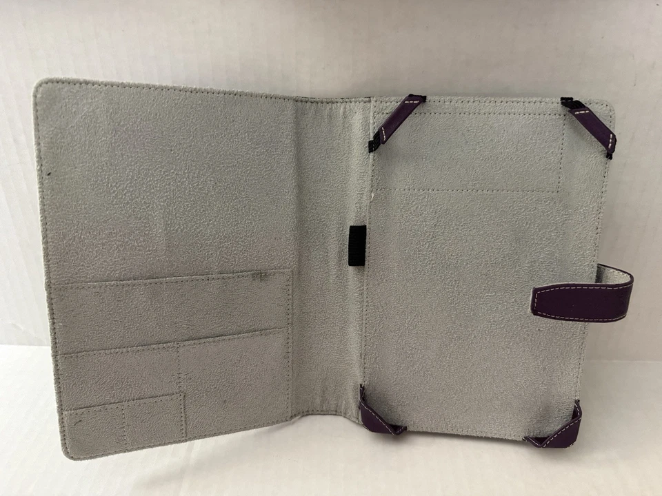 Funda libro tablet Nook Color 1ª edición 6,5" pantalla pestaña Barnes & Noble PÚRPURA Foto 3 de 4