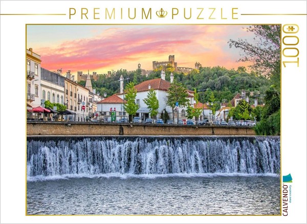 Calvendo Puzzle Evening Atmosphere In Tomar | 1000 Pieces, Finished Size 25.2 ×-image