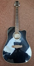 Tanglewood Evolution TW28 SLBK CE Electro Acoustic Guitar Black