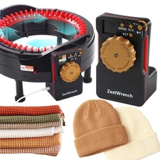 2025 Upgrade ZestWrench Electric Knitting Machine Adapter for addi Express Ki...
