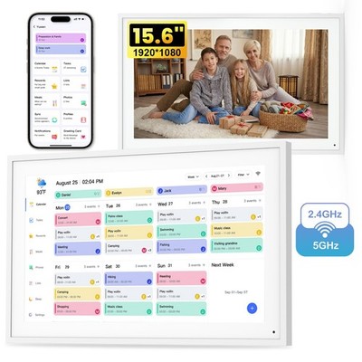 Digital Calendar Schedual Planning Calendar, Chore Chart Task & Rewards for P...