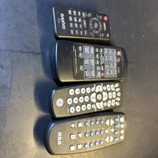 Lot Of 4 Untested Remotes For Parts 
