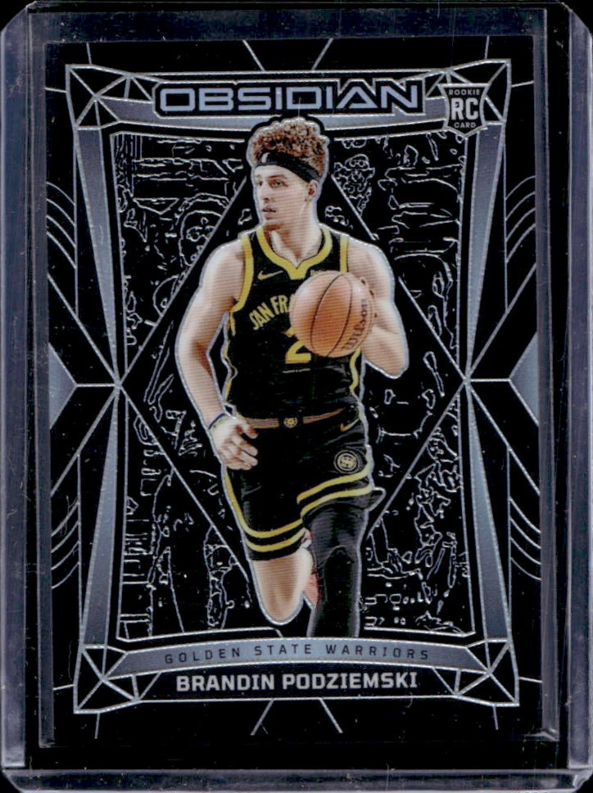 2023-24 Obsidian Brandin Podziemski RC Rookie #95 Warriors