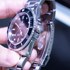 Rolex 14060 Submariner Black Dial Stainless Steel Watch 5