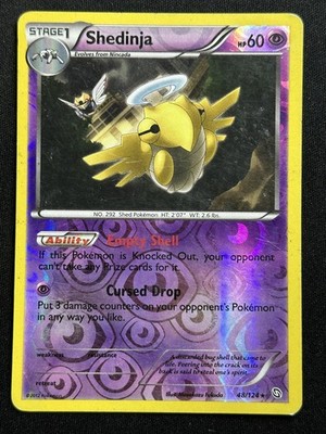 Shedinja Reverse Holo Dragons Exalted 48/124 HP-MP
