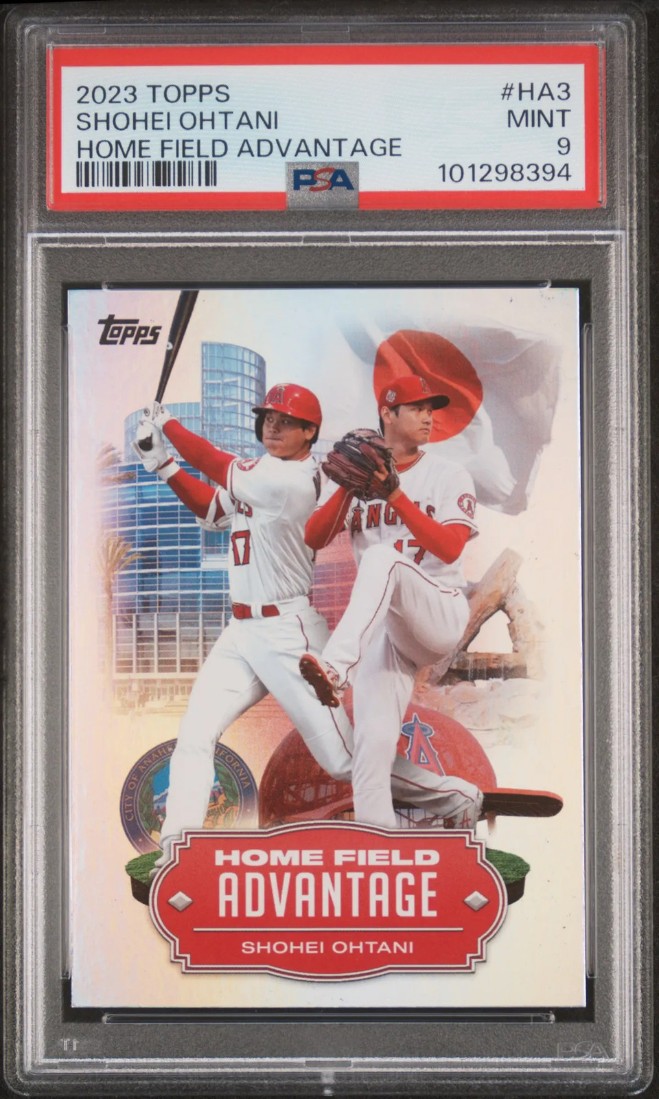 Shohei Ohtani 2023 Topps Home Field Advantage #HA3 PSA 9