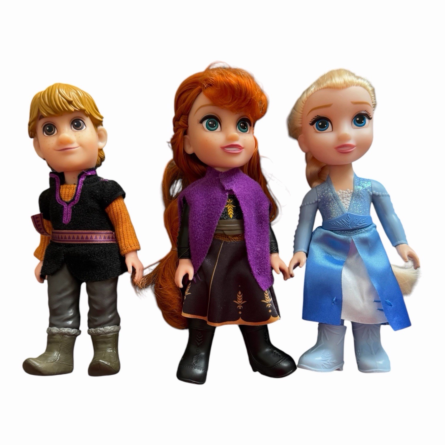 Disney Frozen 2 Petite Mini 6" Doll Figure Bundle Anna Elsa Kristoff JAKKS Exc