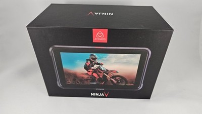 Atomos Ninja V 5  4K HDR Monitor Recorder, Cage, Sunhood, SSD Drive, Charger