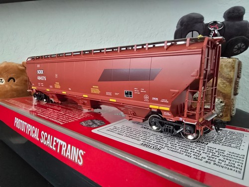 Contador de remaches ScaleTrains HO Gunderson 5188 tolva SOXX#48457 SXT31580 Kadee 120 | Condition: Used