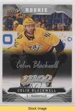 2019 Upper Deck MVP High Series Rookies Silver Script colin Blackwell READ vm9