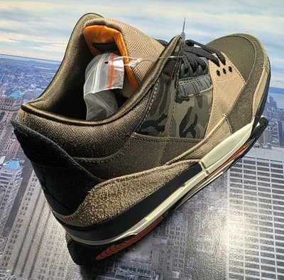 Nike Air Jordan 3 Retro SE Patchwork Camo Mens Size 12.5 DO1830