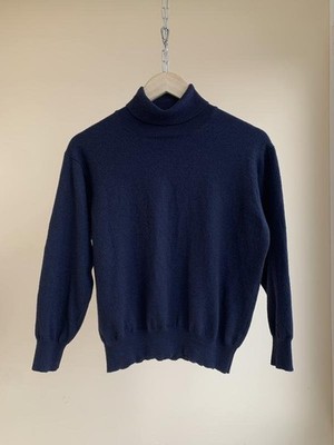 Women Gran Sasso Turtleneck Black Wool XS