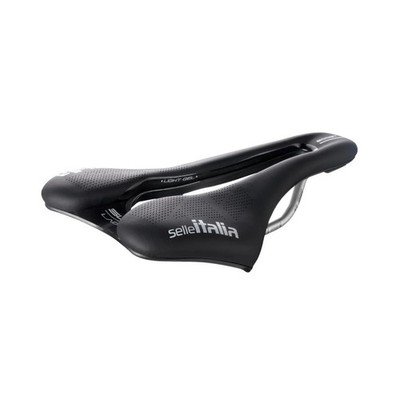 Selle Italia SLR Boost Lady TI 316 Superflow S3 - schwarzer Damen-Sattel mit ...