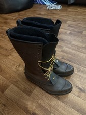 Hoffman 14” Tall Cowboy Packer Boots SZ 12 hunting pac boot 