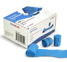 Disposable Tourniquets Pack of 100 - Latex Free, Tear Resistant, Single Use Firs