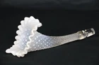 VINTAGE FENTON Diamond Lace Opalescent Glass Epergne Horn Trumpet Replacement 9"