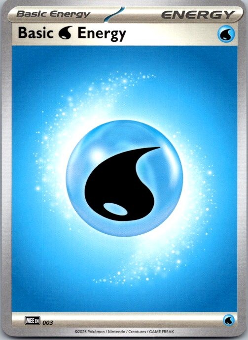 MEE: Mega Evolution Energies #3 Basic Water Energy