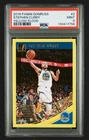 2018 Panini Donruss Basketball Yellow Flood Stephen Curry #2 PSA 9