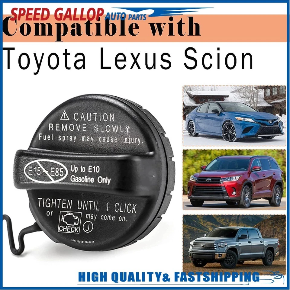 Fit for 2007-2016 Toyota Sequoia Gas Fuel Filler Tank Cap 77300-06040 Original - Image 2 of 4