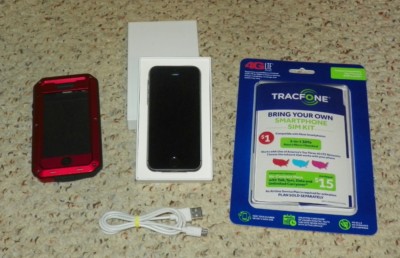 iPhone 5s 16GB - Space Gray (Pre-Pay TracFone) - White Box Version