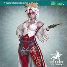 Purah from Zelda (1) 1/12 Unpainted resin model kit and base OXO