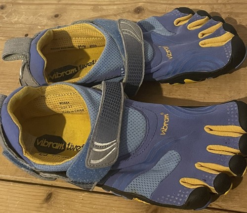 Vibram fivefingers Sprint Men's Shoes Size 37 Cinder/Yellow - Picture 2 of 5