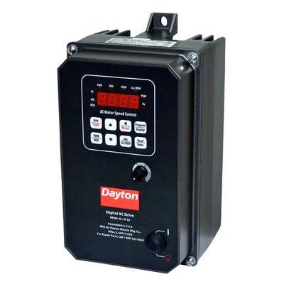 DAYTON 13E650 Variable Frequency Drive,1 hp,240V AC 13E650