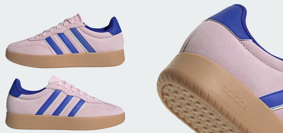 【アディダス】 Barreda ★ JP7107 ★ 22~25.5 Adidas originals Women's BARREDA Sneakers JP7107 Clear Pink