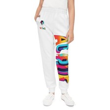 Fun Design Youth Joggers, Cozy Children's Lounge Pants, Boys Girls Activewear