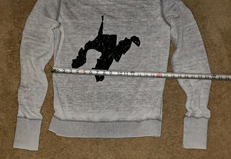 Vanity ZEN by J. America Womens Pullover Hoodie Gray Spoiled By A Coal