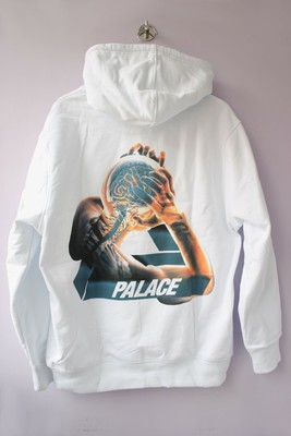 Palace Tri-Gaine Hood White | eBay