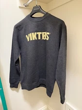 Viktos Sweatshirt Mens Large Gray Crewneck Pullover Sweater