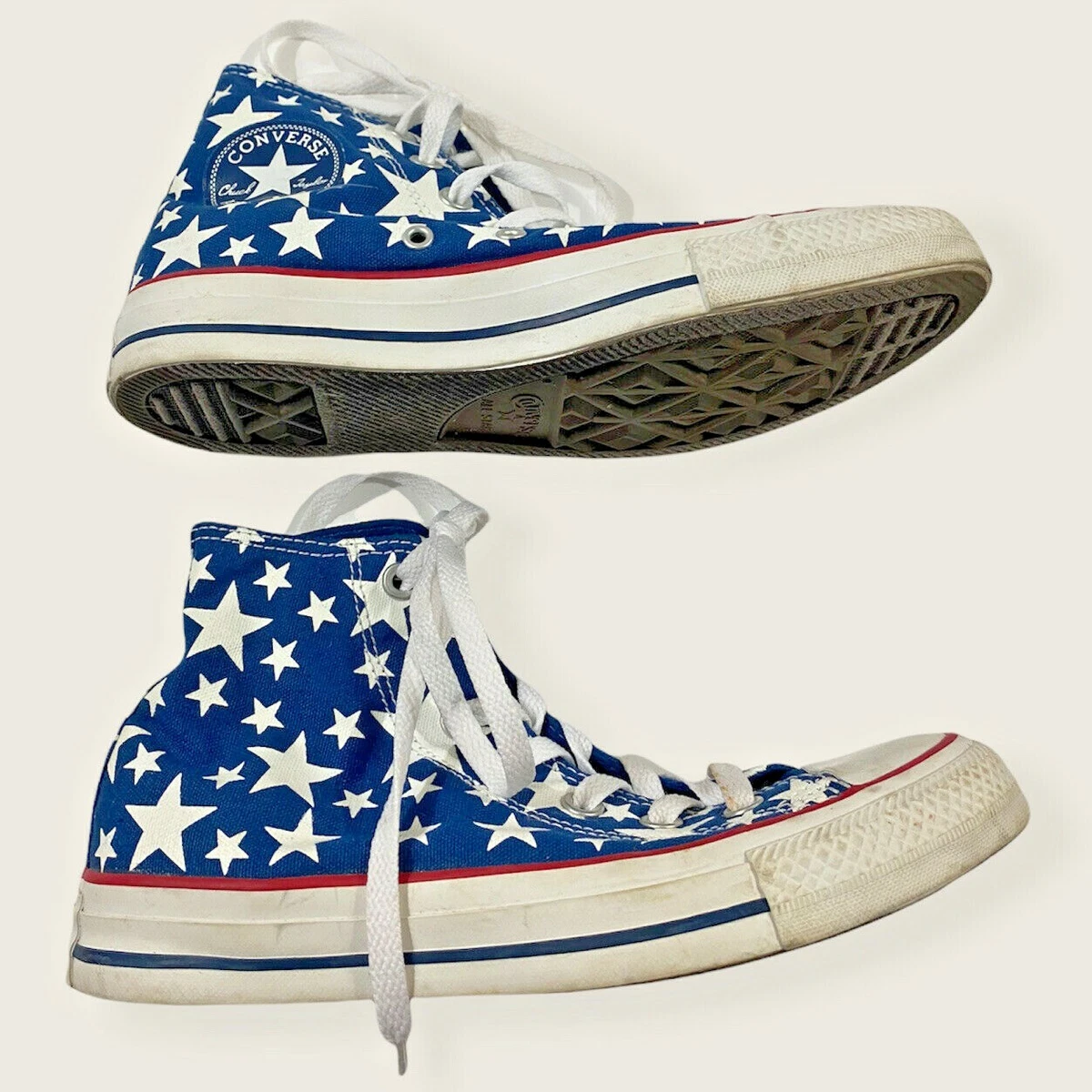 Converse clearance patriotic shoes