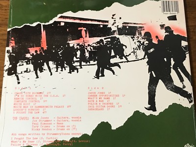 The Clash “The Clash “ Ukオリジナル1st. LP THE CLASH ~ SELF TITLED THE CLASH ORIGINAL FIRST PRESS LP
