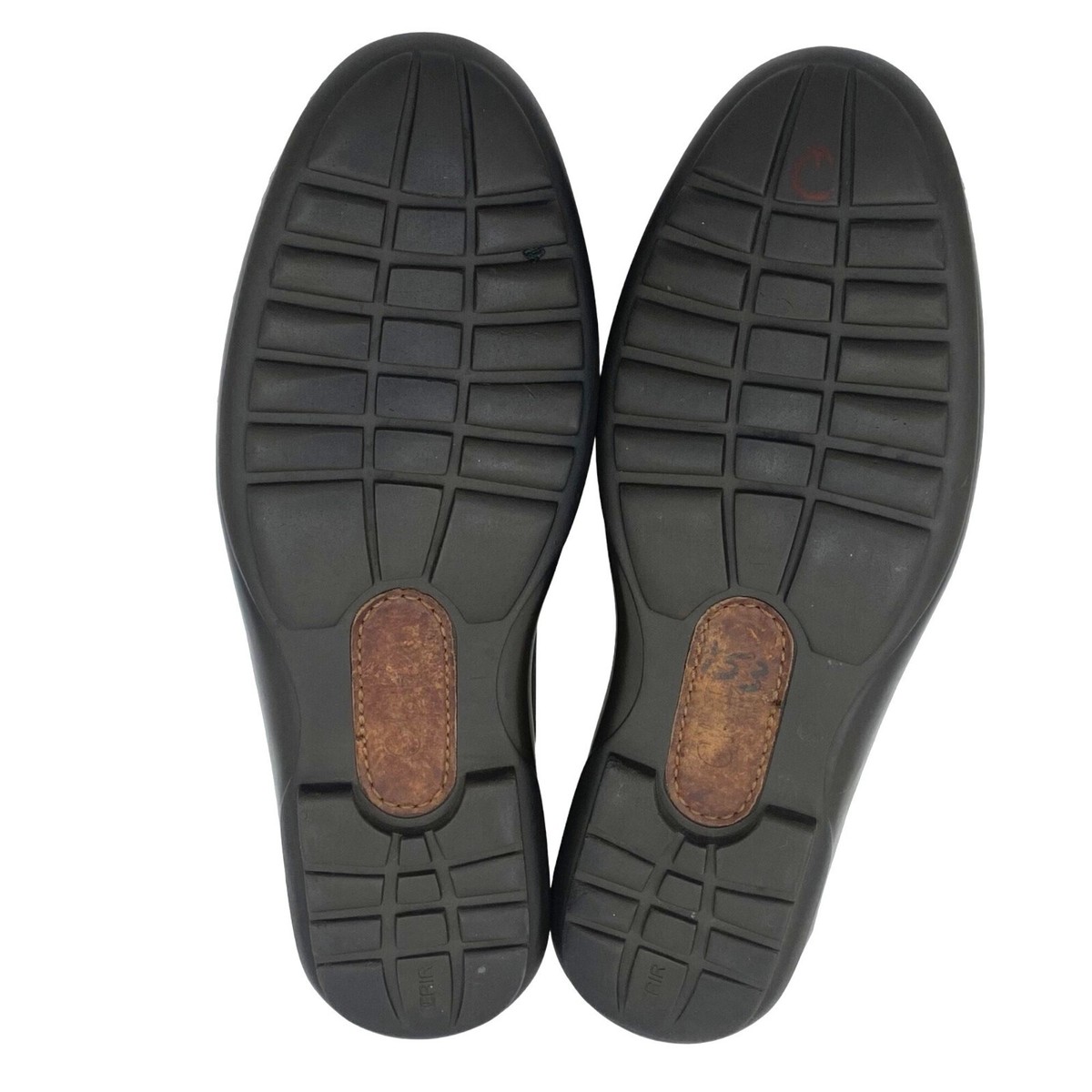 Vintage Italy Cole Haan Mens 11.5 black leather loafer  display picture 1