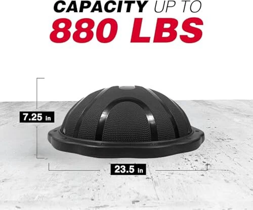 Yes4All Pelota de Equilibrio, 880lbs Fitness Entrenamiento Media Pelota, Equipo de Gimnasio en Casa para Foto 2 de 4