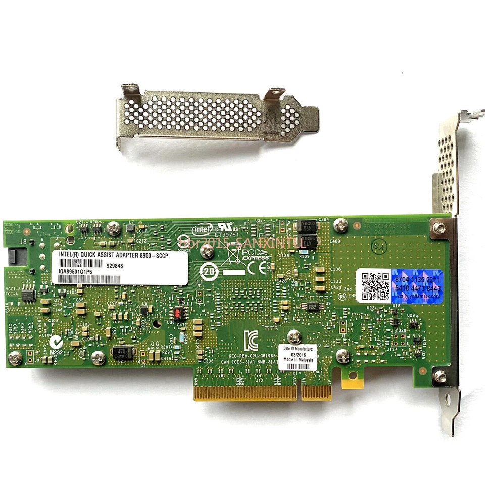 Intel IQA89501G1P5 QuickAssist Adapter 8950-SCCP Quick Assist PCI Express - Image 4 of 4
