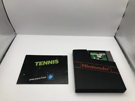 Tennis Nintendo NES W/Manual Ultra Rare Europa-Version 8 Bit Retro PAL NOE #0449