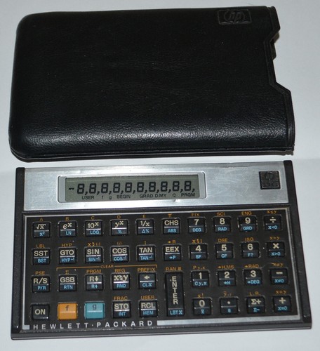 HP 11C Calculator Scientific USA w/ Case Hewlett Packard