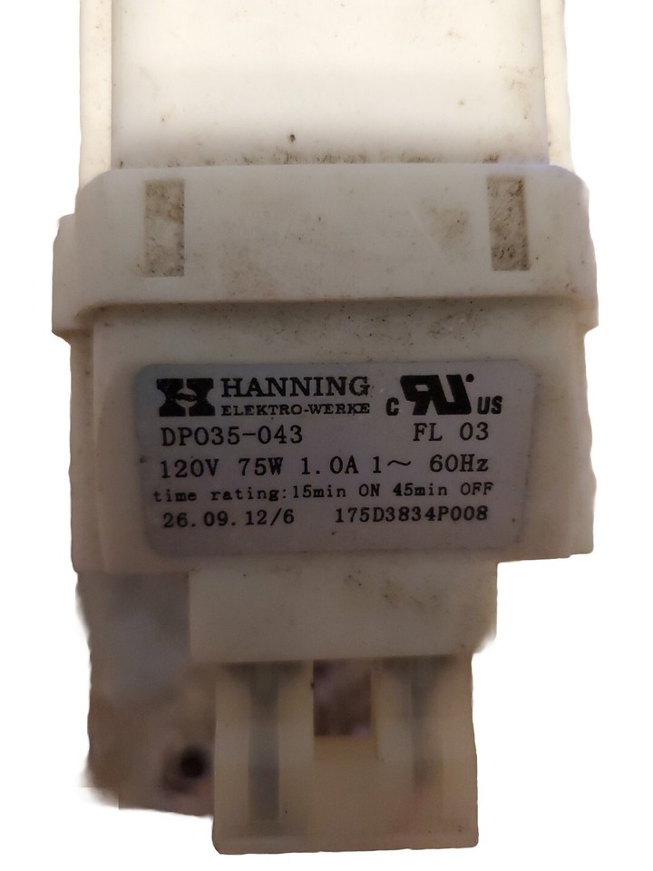 GE Hanning Washer Water Drain Pump DP035043 GENUINE GE Maytag eBay