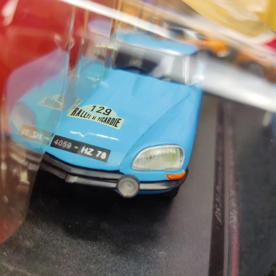 VOITURE CITROEN DS 21 PROTOTYPE BOB NEYRET 1969 UH POUR ATLAS 1:43 SOUS BLISTER - Photo 4/4