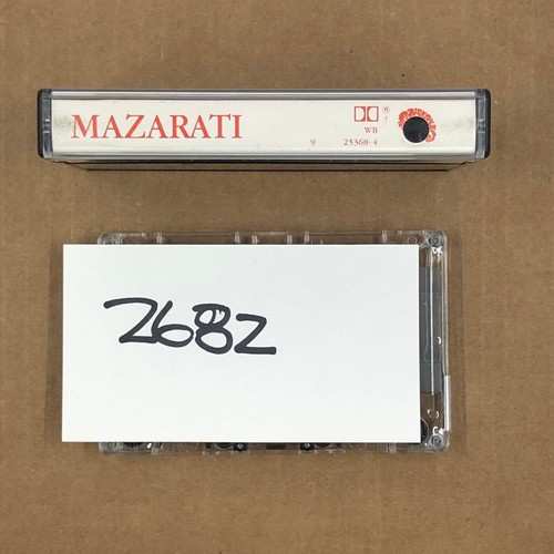MAZARATI Cassette Tape SELF TITLED 1986 Funk Soul PRINCE Rare - Picture 5 of 5
