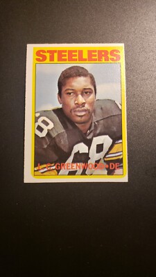 1972 Topps L.C. Greenwood RC Pittsburgh Steelers Future HOF #101