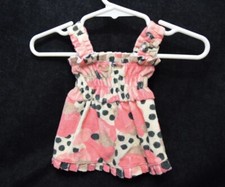 Dog JUICY COUTURE Peach Terry Dress XS