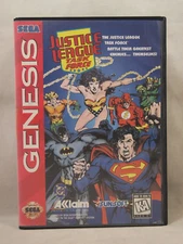 Justice League: Task Force Case (SEGA Genesis) Authentic BOX ONLY