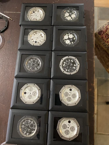 Audemars Piguet Royal Oak Offshore dial tach bezel ss bezel sets